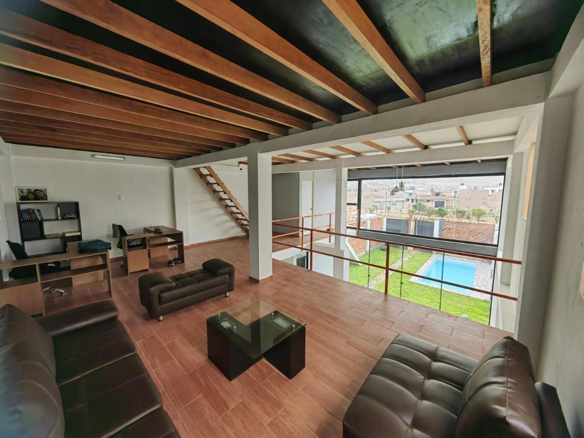 Casa De Playa Con Piscina Villa Ancon Eksteriør bilde