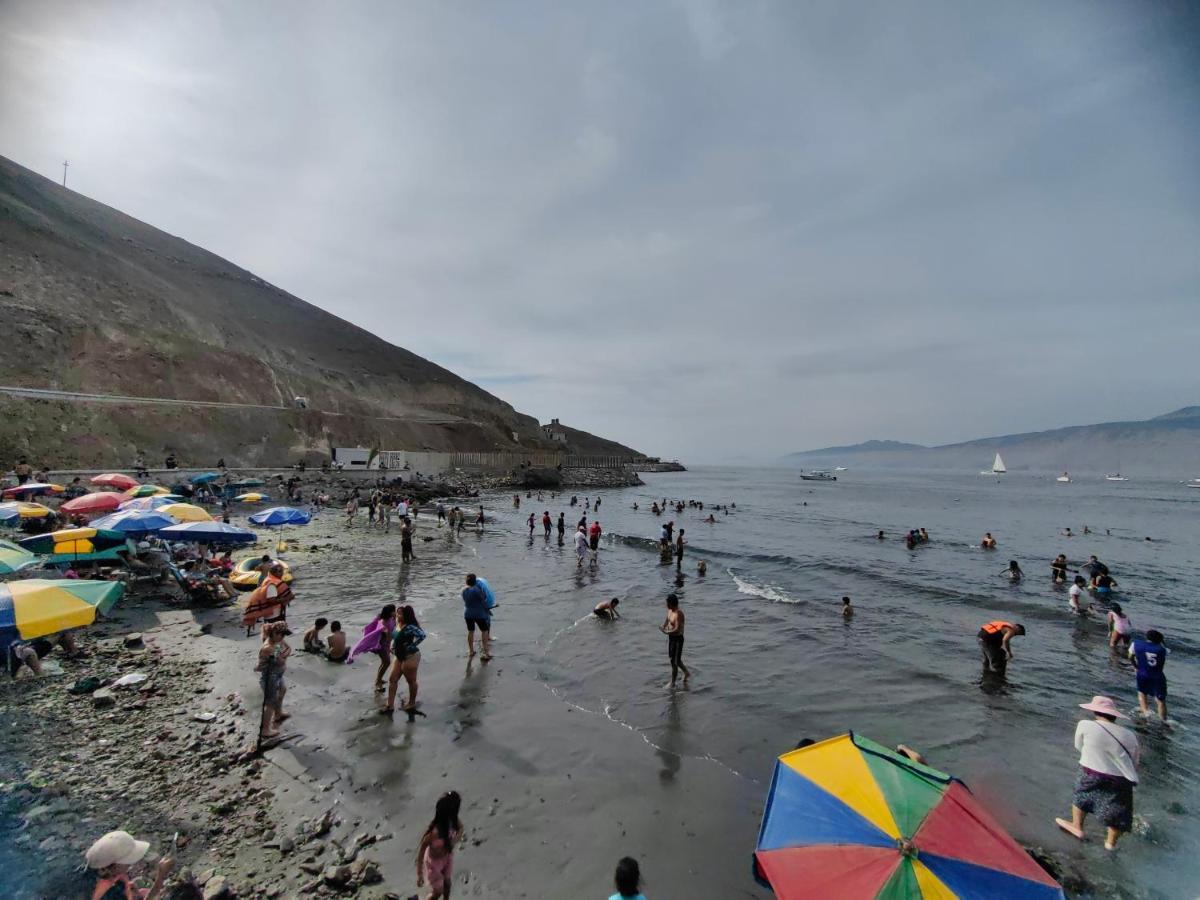 Casa De Playa Con Piscina Villa Ancon Eksteriør bilde