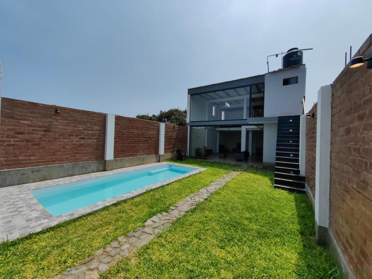 Casa De Playa Con Piscina Villa Ancon Eksteriør bilde