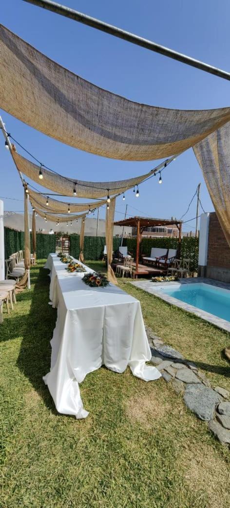Casa De Playa Con Piscina Villa Ancon Eksteriør bilde
