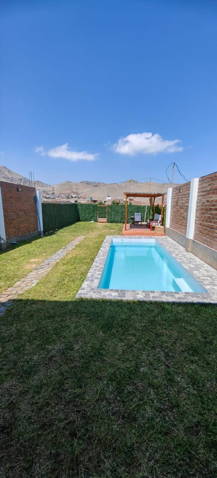 Casa De Playa Con Piscina Villa Ancon Eksteriør bilde